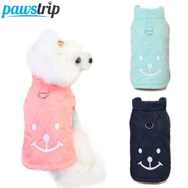 pawstrip мягкая теплая собака пальто зимний щенок одежда утолщение флисовая зимняя собака куртка чихуахуа поморская домашняя одежда для соба