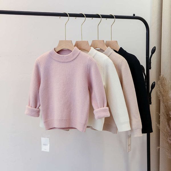pullover korean autumn winter new children's bottomed men's and women's foreign pure round neck knitted sweater plush, Blue
pullover korean autumn winter new children's bottomed men's and women's foreign pure round neck knitted sweater plush, Blue