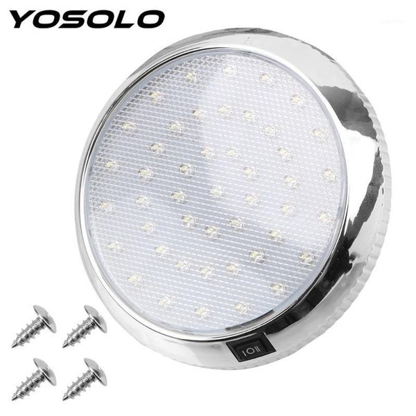 yosolo 46leds 12v white light car dome roof ceiling interior light reading lamp car lighting accessories car-styling1
yosolo 46leds 12v white light car dome roof ceiling interior light reading lamp car lighting accessories car-styling1