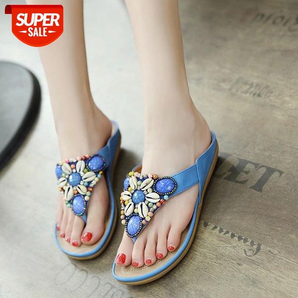 new arrival summer women casual sandals bohemian national style string bead fashion slippers flip flops female flat #wz03, Black
new arrival summer women casual sandals bohemian national style string bead fashion slippers flip flops female flat #wz03, Black