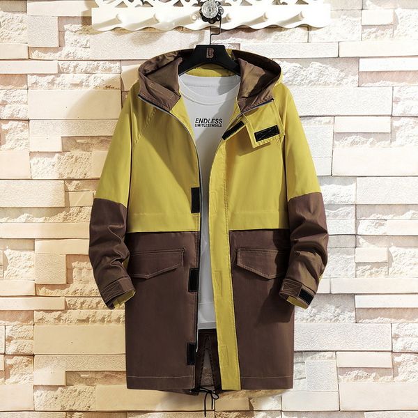 2021 new black trench gray man jacket windbreakers x-long fashion spring jackets i2fs, Tan;black
2021 new black trench gray man jacket windbreakers x-long fashion spring jackets i2fs, Tan;black