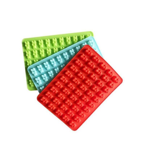practical cute gummy bear 50 cavity sile tray make chocolate candy ice jelly mold diy children cake tools jllisa dhsybaby
practical cute gummy bear 50 cavity sile tray make chocolate candy ice jelly mold diy children cake tools jllisa dhsybaby