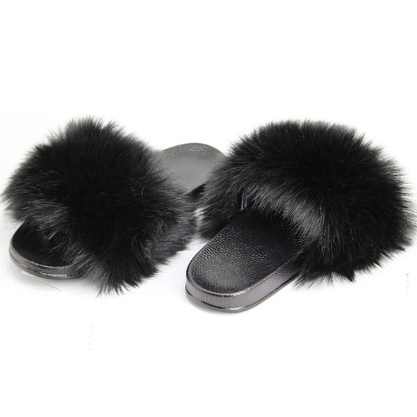 fur slides slippers for women toddler girls feather slip on summer furry sandals flip flops home shoes flats y200706, Black
fur slides slippers for women toddler girls feather slip on summer furry sandals flip flops home shoes flats y200706, Black