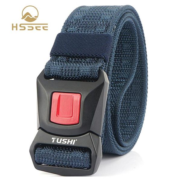waist support hssee 2021 men's jeans nylon belt anti-rust metal buckle 1200d tactical outdoor sports working belts for men, Black;gray
waist support hssee 2021 men's jeans nylon belt anti-rust metal buckle 1200d tactical outdoor sports working belts for men, Black;gray