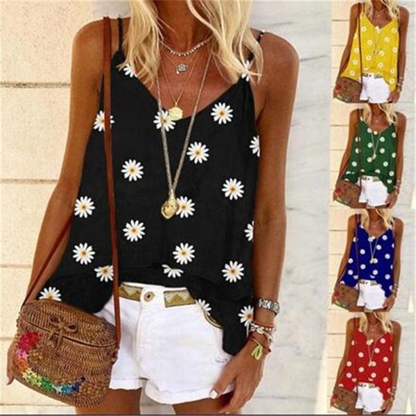 2021 summer daisy print blouses shirt women spring backless sleeveless boho blouse plus size v neck beach straps blusa, White
2021 summer daisy print blouses shirt women spring backless sleeveless boho blouse plus size v neck beach straps blusa, White
