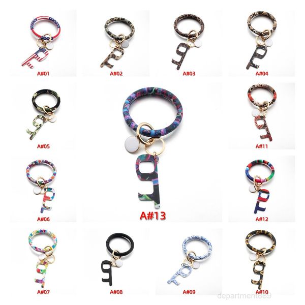cross border new anti epidemic pu leather bracelet contactless acrylic key chain door opener owf1501
cross border new anti epidemic pu leather bracelet contactless acrylic key chain door opener owf1501