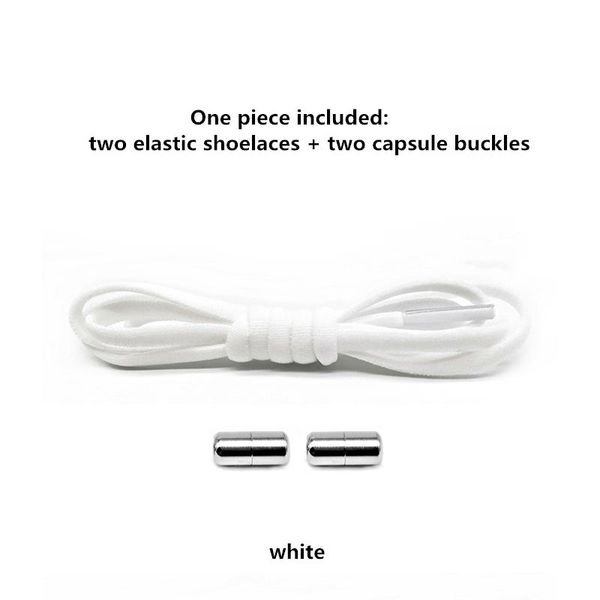 1 pair of new elastic shoelaces round children's and sneakers without tie shoelace shoelace fast lazy shoelace colorful shoe rope, Silver
1 pair of new elastic shoelaces round children's and sneakers without tie shoelace shoelace fast lazy shoelace colorful shoe rope, Silver