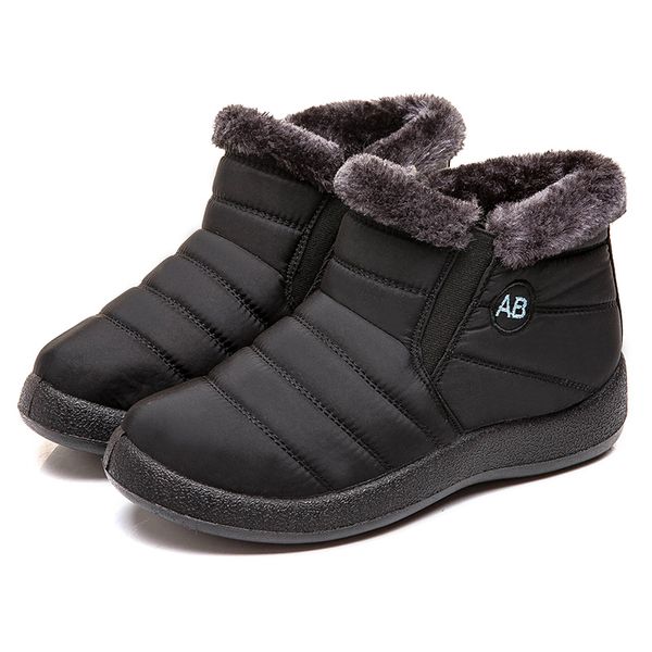 winter boots for men women snow booties womens ankle botas mujer waterpoor snow boots female slip on flat boot shoes plush footwear, Black
winter boots for men women snow booties womens ankle botas mujer waterpoor snow boots female slip on flat boot shoes plush footwear, Black