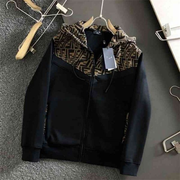 winter men's color blocking full flower letter versatile plush warm hooded zipper sweater coat, Black
winter men's color blocking full flower letter versatile plush warm hooded zipper sweater coat, Black