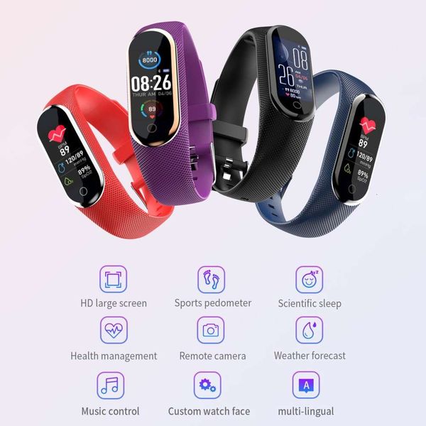men's women's smart watch m8 ip68, intelligent sports wristband with heart rate and blood prsure control
men's women's smart watch m8 ip68, intelligent sports wristband with heart rate and blood prsure control