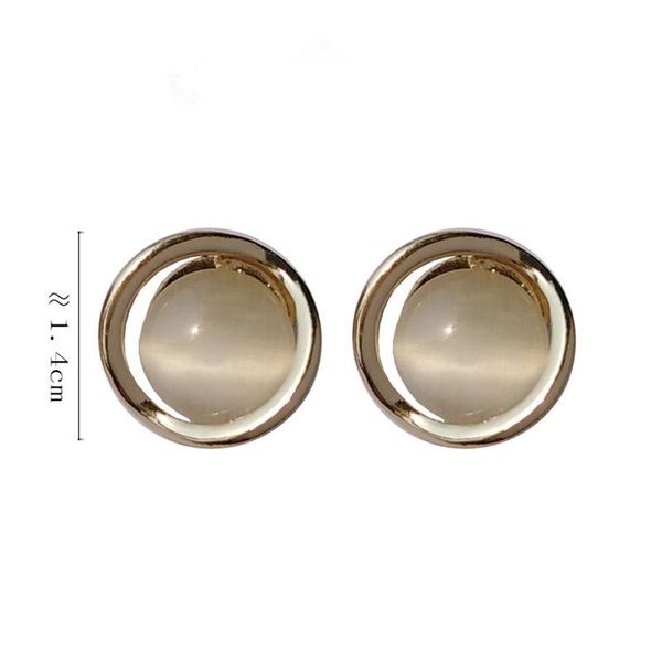 stud s925 needle lady feeling beautiful opal small earrings delicate girl student personality female, Golden;silver
stud s925 needle lady feeling beautiful opal small earrings delicate girl student personality female, Golden;silver