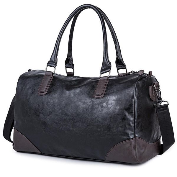 men pu gym bag travel bag short trip luggage sports fitness waterproof bags
men pu gym bag travel bag short trip luggage sports fitness waterproof bags