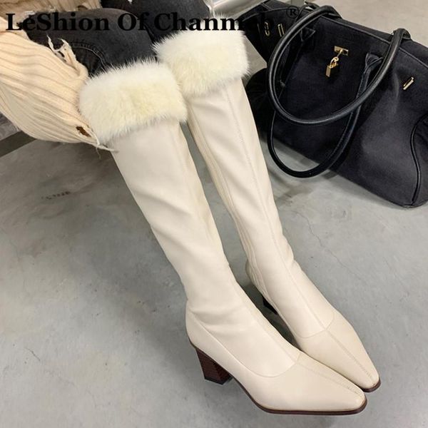 boots leshion of chanmeb 2021 microfiber leather real fur knee women heel warm fleece snow boot shoes, Black
boots leshion of chanmeb 2021 microfiber leather real fur knee women heel warm fleece snow boot shoes, Black