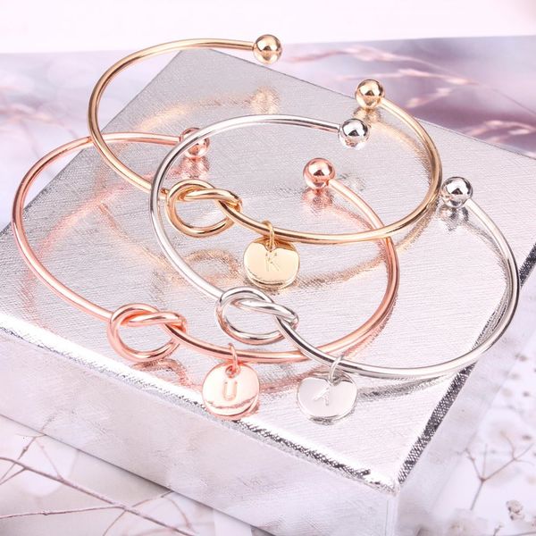 rose letter direct gold silver selling 26 love knot bracelet bangle girl will you be my bridesmaid jewelry pendant chain, Black
rose letter direct gold silver selling 26 love knot bracelet bangle girl will you be my bridesmaid jewelry pendant chain, Black