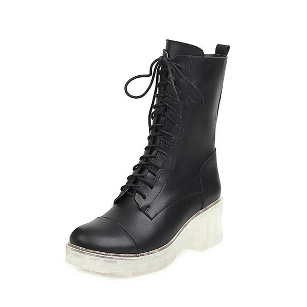 thick high heels boots lace up ladies boots platforms side zipper women pumps shoes for women fashion party shoes woman, Black
thick high heels boots lace up ladies boots platforms side zipper women pumps shoes for women fashion party shoes woman, Black