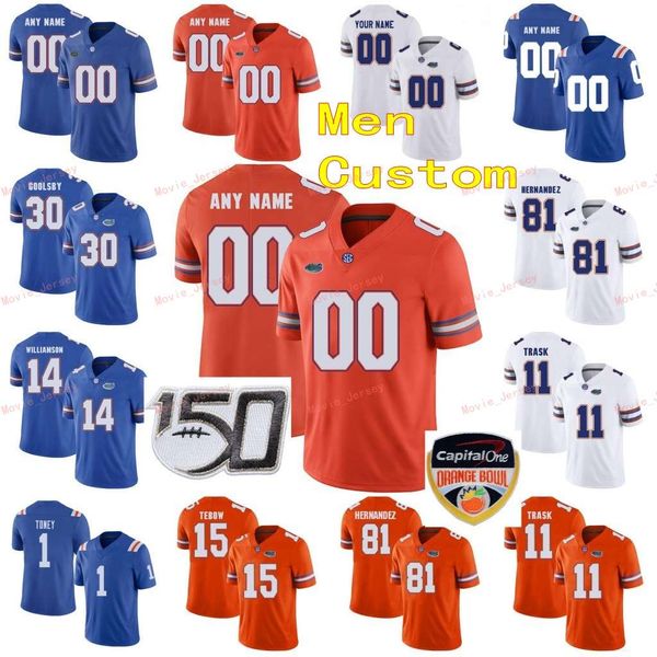 stitched custom 81 aaron hernandez 84 kyle pitts 89 tyrie cleveland florida gators college men football jersey, Black
stitched custom 81 aaron hernandez 84 kyle pitts 89 tyrie cleveland florida gators college men football jersey, Black
