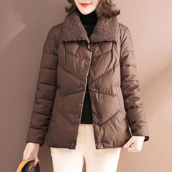 2021 cotton-quilted garments new winter fashion for woman cotton wool quilted woman's clothing short overcoat jjbm, Black
2021 cotton-quilted garments new winter fashion for woman cotton wool quilted woman's clothing short overcoat jjbm, Black