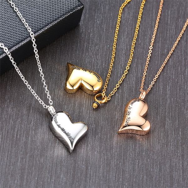 rose golden cinerary casket charm necklaces stainless steel forever in my love heart pendant necklaces trendy party jewelry gift for women, Silver
rose golden cinerary casket charm necklaces stainless steel forever in my love heart pendant necklaces trendy party jewelry gift for women, Silver