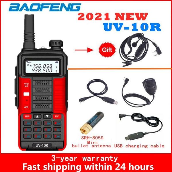 walkie talkie baufeng 2021 uv 10r 10w mountain village 50km better than 9r plus frequency two way radio comunicador
walkie talkie baufeng 2021 uv 10r 10w mountain village 50km better than 9r plus frequency two way radio comunicador