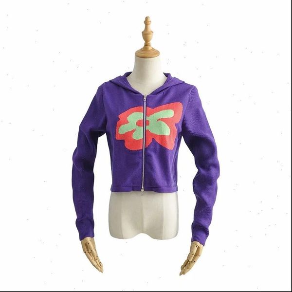 ns led c312 style in europe and america the new spring 2021 zipper sweater cardigan sweater female flowers, Black;brown
ns led c312 style in europe and america the new spring 2021 zipper sweater cardigan sweater female flowers, Black;brown