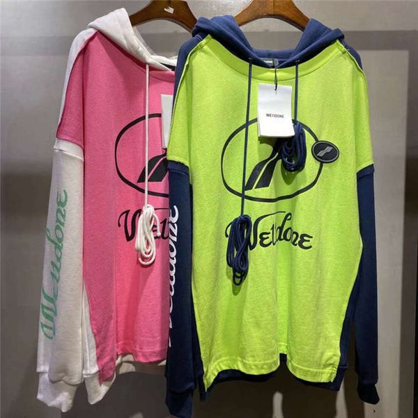patchwork we11done men women 1:1 welldone sweatshirts trui xxxtentacion vintage hoodie, Black
patchwork we11done men women 1:1 welldone sweatshirts trui xxxtentacion vintage hoodie, Black