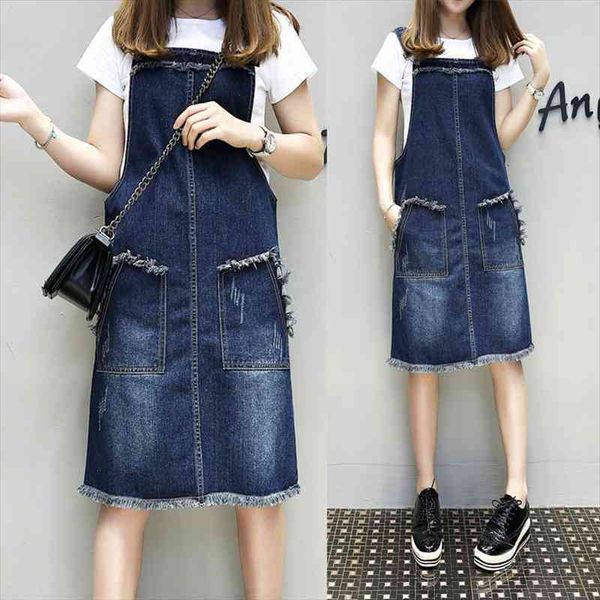 casual loose overalls dresses summer women denim dress sundress female solid adjustable strap jeans dress plus size 4xl, Black;gray
casual loose overalls dresses summer women denim dress sundress female solid adjustable strap jeans dress plus size 4xl, Black;gray