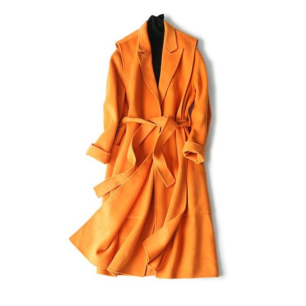 2020 winter new arrival office lady coat overcoat woolen women hmr20686dec1, Black
2020 winter new arrival office lady coat overcoat woolen women hmr20686dec1, Black