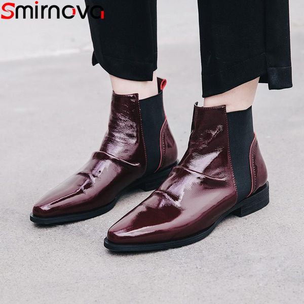 smirnova 2020 новые ботильоны для женщин для женщин круглые носки натуральные кожаные туфли с низкими каблуками вскользь осенью зима сапоги, Black
smirnova 2020 новые ботильоны для женщин для женщин круглые носки натуральные кожаные туфли с низкими каблуками вскользь осенью зима сапоги, Black