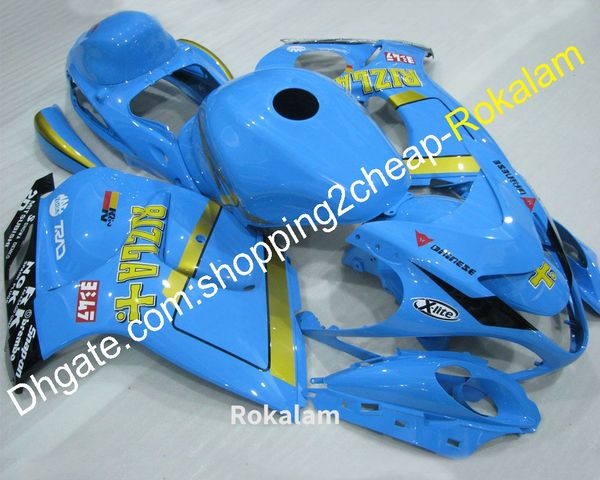 moto fairings set for suzuki gsxr1300 gsxr 1300 2008 2009 2010 2011 2012 2013 2014 2015 2016 blue abs fairing (injection molding)
moto fairings set for suzuki gsxr1300 gsxr 1300 2008 2009 2010 2011 2012 2013 2014 2015 2016 blue abs fairing (injection molding)