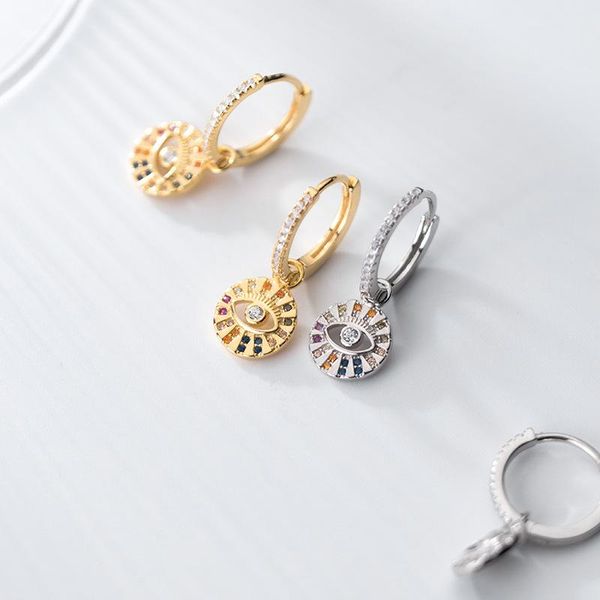 hoop & huggie miqiao women's earrings hypoallergenic 925 sterling silver colored zircon eyes ear buckle gold color fashion jewelry unco, Golden;silver
hoop & huggie miqiao women's earrings hypoallergenic 925 sterling silver colored zircon eyes ear buckle gold color fashion jewelry unco, Golden;silver