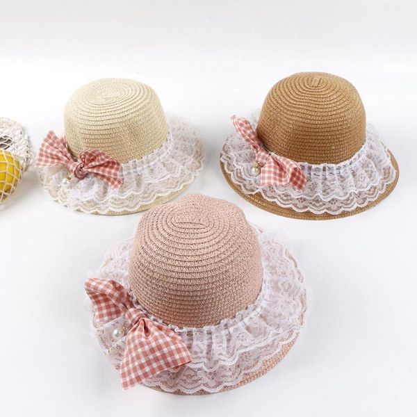 2020 lace bow summer straw hat for kids outdoor sun hat for baby girl boy beach cap sun block uv protection panama bone1, Yellow
2020 lace bow summer straw hat for kids outdoor sun hat for baby girl boy beach cap sun block uv protection panama bone1, Yellow