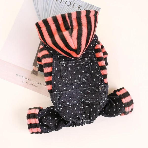 petcircle new dog puppy clothes striped thicker dots overalls fit small pet dog cat all season pet cute costume clothes coat
petcircle new dog puppy clothes striped thicker dots overalls fit small pet dog cat all season pet cute costume clothes coat