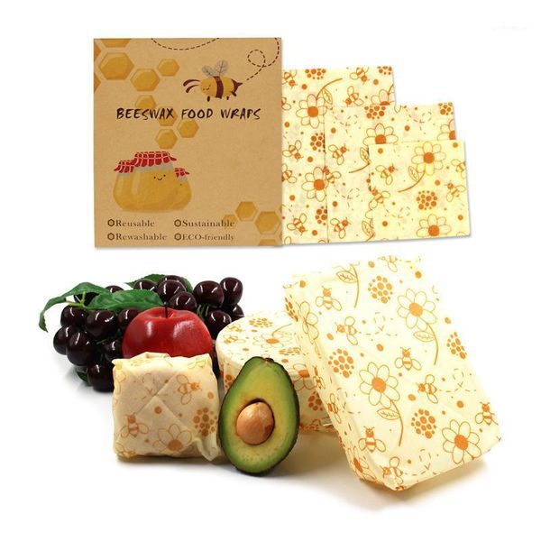 food savers & storage containers 3 pieces / set of environmentally friendly packaging beeswax film reusable fresh-keeping bag cover stretche
food savers & storage containers 3 pieces / set of environmentally friendly packaging beeswax film reusable fresh-keeping bag cover stretche