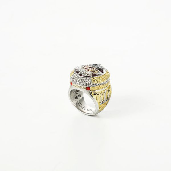 personal collection chief style football nation championship ring with collectors display case, Silver
personal collection chief style football nation championship ring with collectors display case, Silver