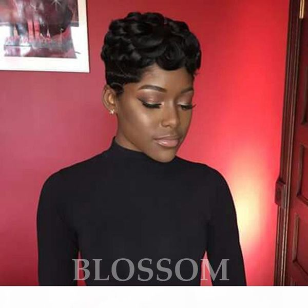 curly short human hair wigs for black women lace wig brazilian hair black women wigs malaysian human hair lace wig, Black;brown
curly short human hair wigs for black women lace wig brazilian hair black women wigs malaysian human hair lace wig, Black;brown