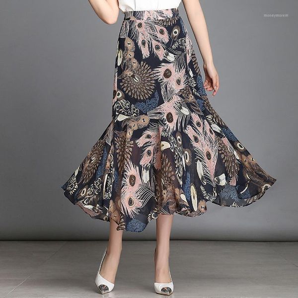 skirts vintage summer women's long skirt chiffon floral printing women loose boho beach female faldas mujer yq1231, Black
skirts vintage summer women's long skirt chiffon floral printing women loose boho beach female faldas mujer yq1231, Black