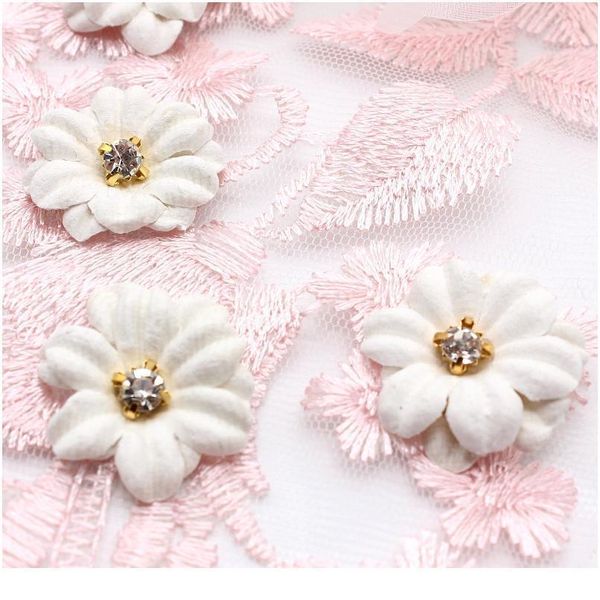 beautiful pink rhinestone lace applique 3d flowers embroidered lace trim for dress wedding evening dress lace a sqcees
beautiful pink rhinestone lace applique 3d flowers embroidered lace trim for dress wedding evening dress lace a sqcees
