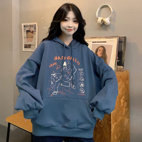 2021 new fried street old women's clothes tide loose bf lazy wind smooth coat flp6, Black
2021 new fried street old women's clothes tide loose bf lazy wind smooth coat flp6, Black