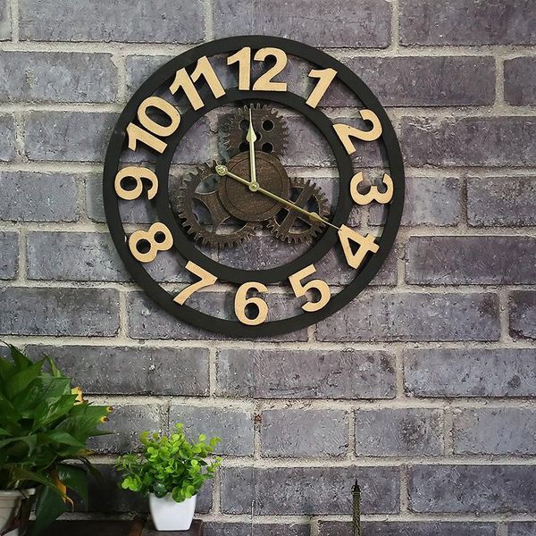 wall clocks american vintage old gear clock wood creative living room bar industrial wind hanging
wall clocks american vintage old gear clock wood creative living room bar industrial wind hanging