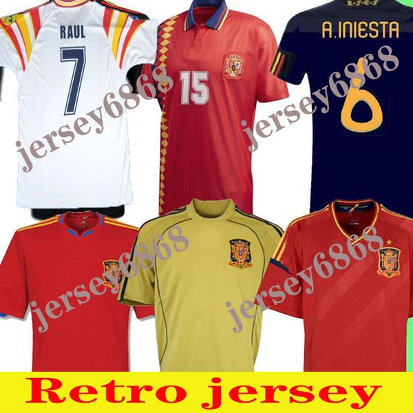 2010 retro jersey 1994 raul xavi hierro luis ensrique xavi alonso caminero iniesta puyol pique david villa torres 2008 2012 1996, Black;yellow
2010 retro jersey 1994 raul xavi hierro luis ensrique xavi alonso caminero iniesta puyol pique david villa torres 2008 2012 1996, Black;yellow