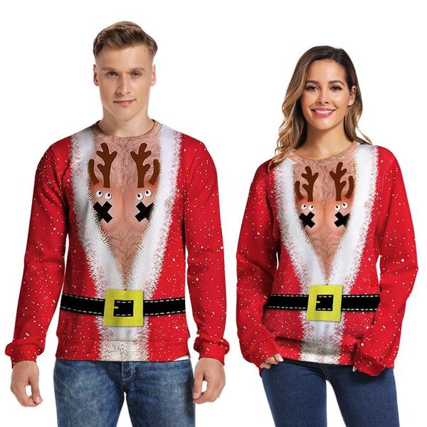 winter ugly christmas mens sweaters jumper funny novelty 3d printed holiday party gifts for women men sweatshirts clothing, White;black
winter ugly christmas mens sweaters jumper funny novelty 3d printed holiday party gifts for women men sweatshirts clothing, White;black