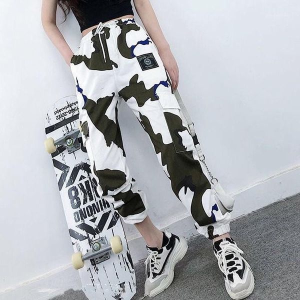 women's pants & capris camouflage printed 3xl casual cargo women harajuku punk sweatpants woman high waist trousers ladies streetwear p, Black;white
women's pants & capris camouflage printed 3xl casual cargo women harajuku punk sweatpants woman high waist trousers ladies streetwear p, Black;white