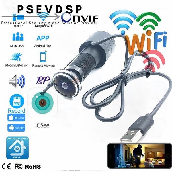 icsee xmeye door eye hole security 1080p hd 1.78mm lens wide angle fisheye cctv network mini peephole door wifi onvif camera p2p1
icsee xmeye door eye hole security 1080p hd 1.78mm lens wide angle fisheye cctv network mini peephole door wifi onvif camera p2p1