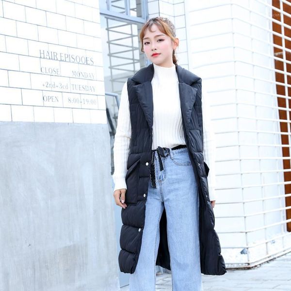 casual solid long vest women turn-down collar sleeveless office jacket single breasted pockets woman winter coats and jackets1, Black;white
casual solid long vest women turn-down collar sleeveless office jacket single breasted pockets woman winter coats and jackets1, Black;white