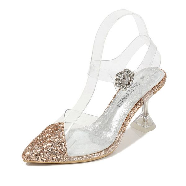 2021 new size 44 45 46 elegant women sequins pointed toe spangles strass high heels wedding shoes crystal bombs light sandalias mujer xim7, Black
2021 new size 44 45 46 elegant women sequins pointed toe spangles strass high heels wedding shoes crystal bombs light sandalias mujer xim7, Black