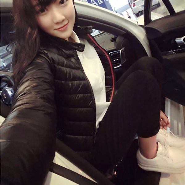 spring short to outward female coat cotton warm padded outwear winter jacket down 168c60, Black;brown
spring short to outward female coat cotton warm padded outwear winter jacket down 168c60, Black;brown