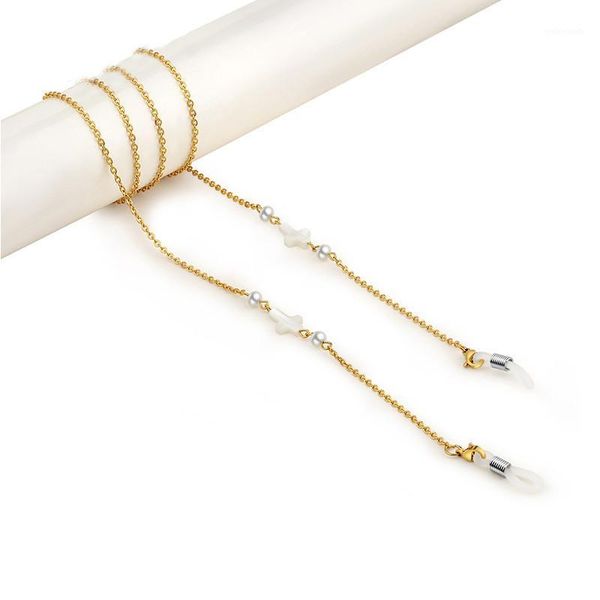 sunglasses frames gold plated o chain eyeglasses cord pearl shell beads glasses rope strap neck band1, Silver
sunglasses frames gold plated o chain eyeglasses cord pearl shell beads glasses rope strap neck band1, Silver