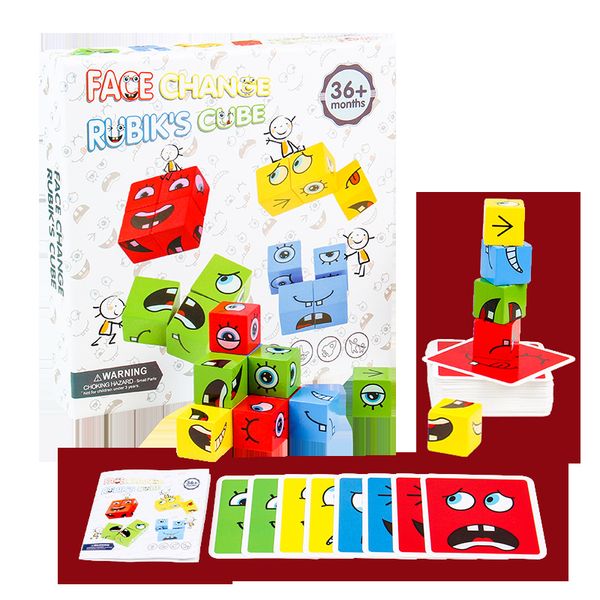 2020 new product face changing rubik's cube blocks you cry i laugh children logical thinking parent-child interactive games wooden toys
2020 new product face changing rubik's cube blocks you cry i laugh children logical thinking parent-child interactive games wooden toys