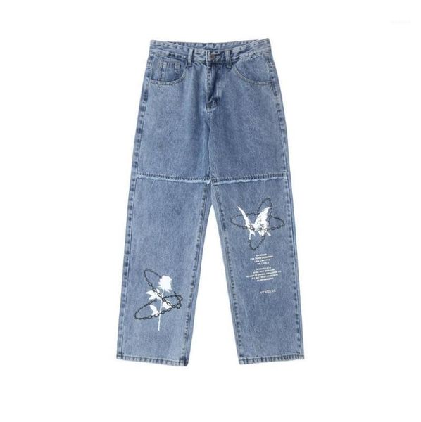 butterfly printed jeans men's 2021 hip hop streetwear mens jeans fashions black loose denim straight pants man trousers w15361, Blue
butterfly printed jeans men's 2021 hip hop streetwear mens jeans fashions black loose denim straight pants man trousers w15361, Blue