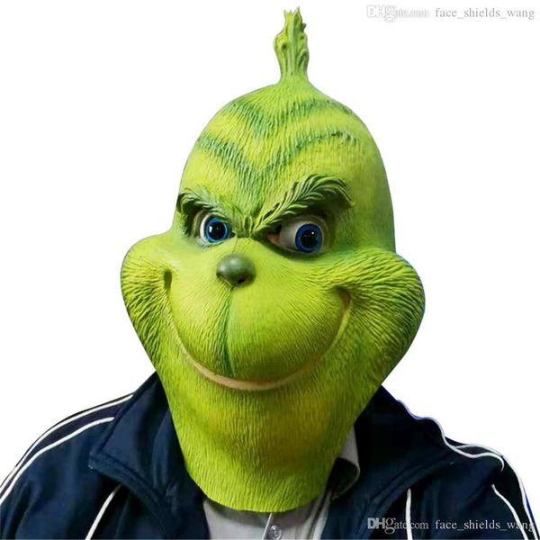 new sales of grinch masks for men and women green latex party roleplaying masks with further helmets and headwear for christmas costumes
new sales of grinch masks for men and women green latex party roleplaying masks with further helmets and headwear for christmas costumes